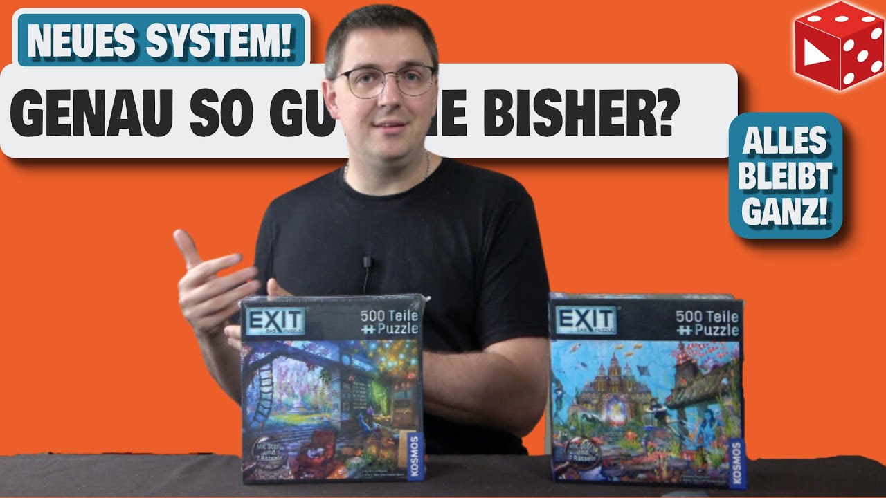 Neues Exit Puzzle System im Test - Genau so gut? Der Schlüssel von Atlantis • KEINE Spoiler!