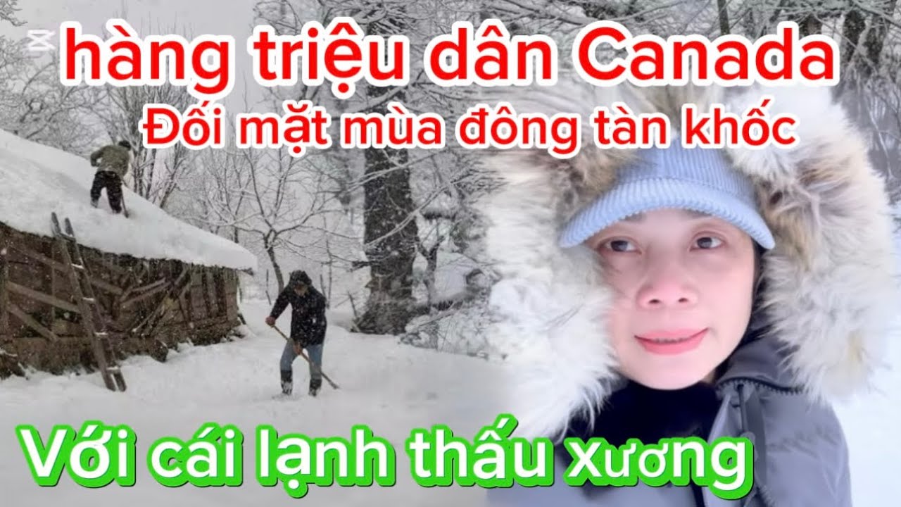 Cuộc sống Canada. Cảnh báo hàng triệu dân Canada đối mặt với mùa đông tàn khốc lạnh thấu xương 