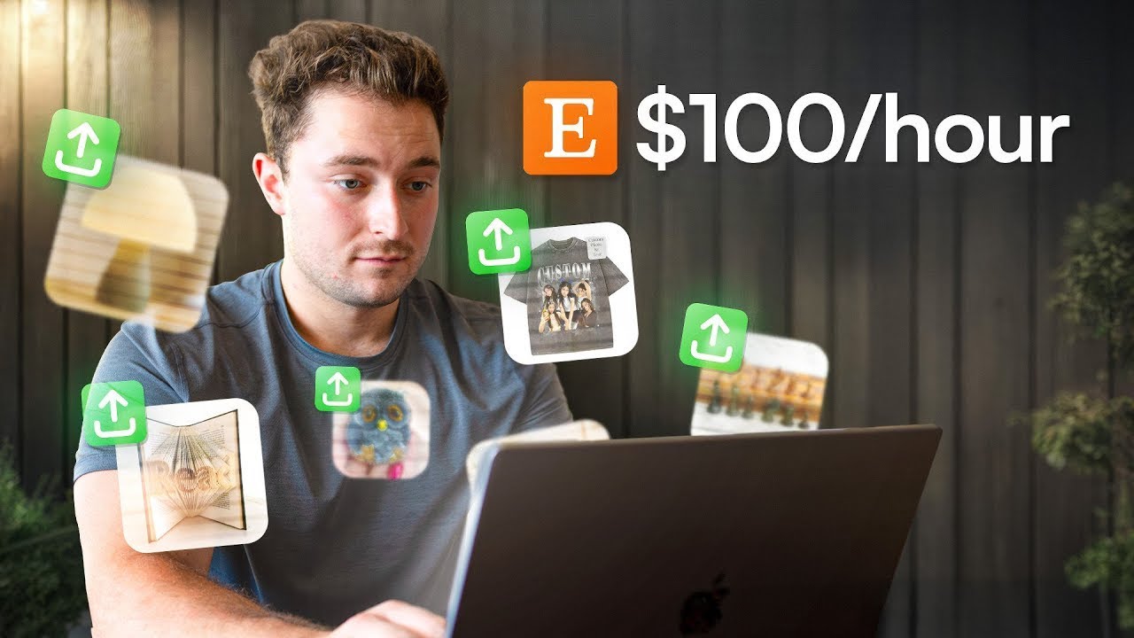How I Post 100 Digital Products to Etsy in 1 Hour