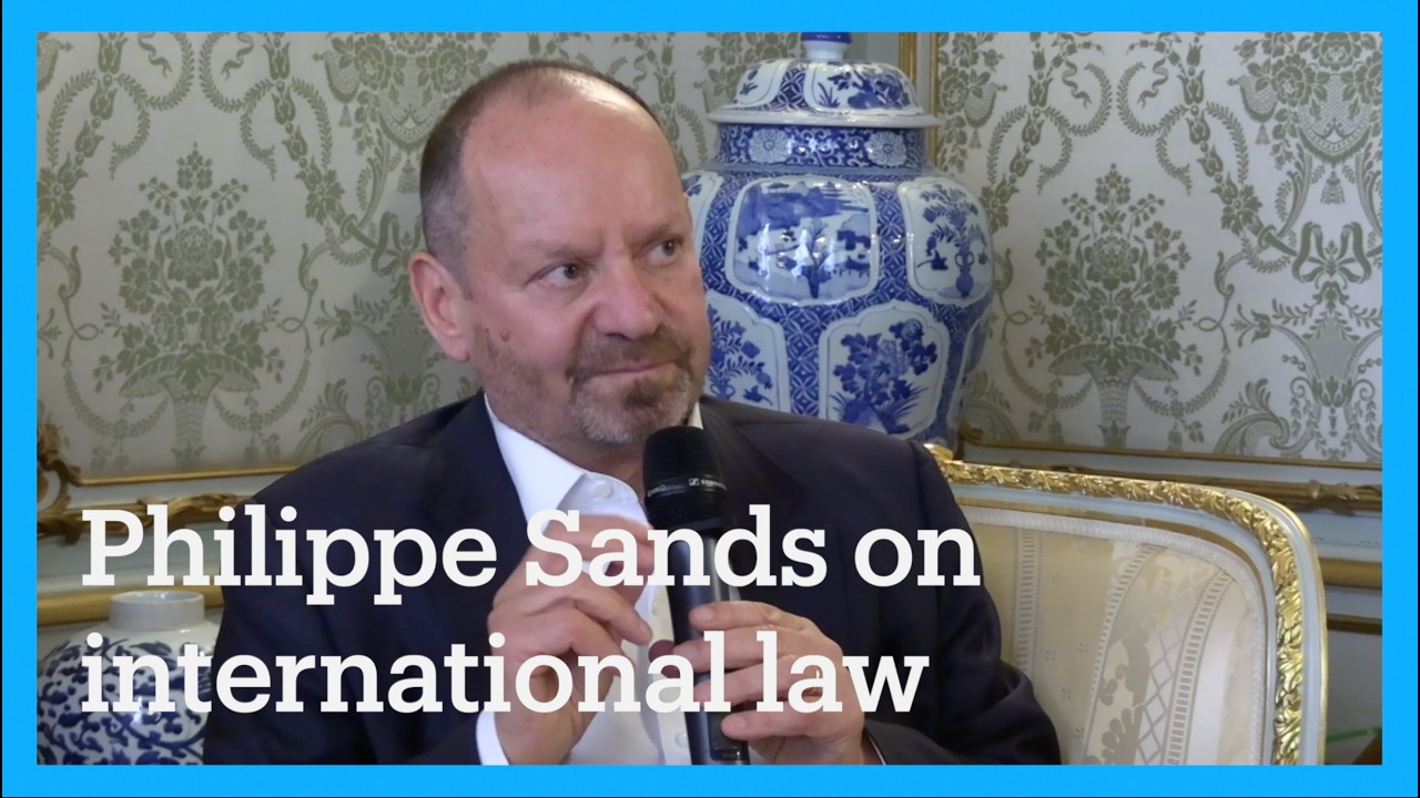 Philippe Sands on international law