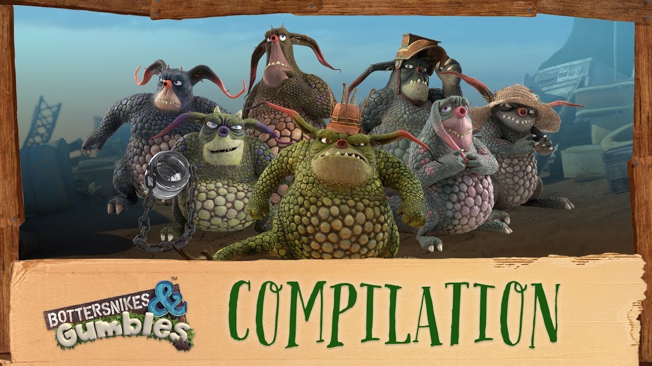 COMPILATIONS - Ep.35 to Ep.44 - Bottersnikes and Gumbles | Cartoon for children