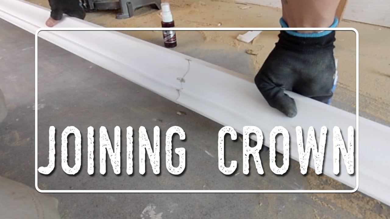 Joining crown moulding