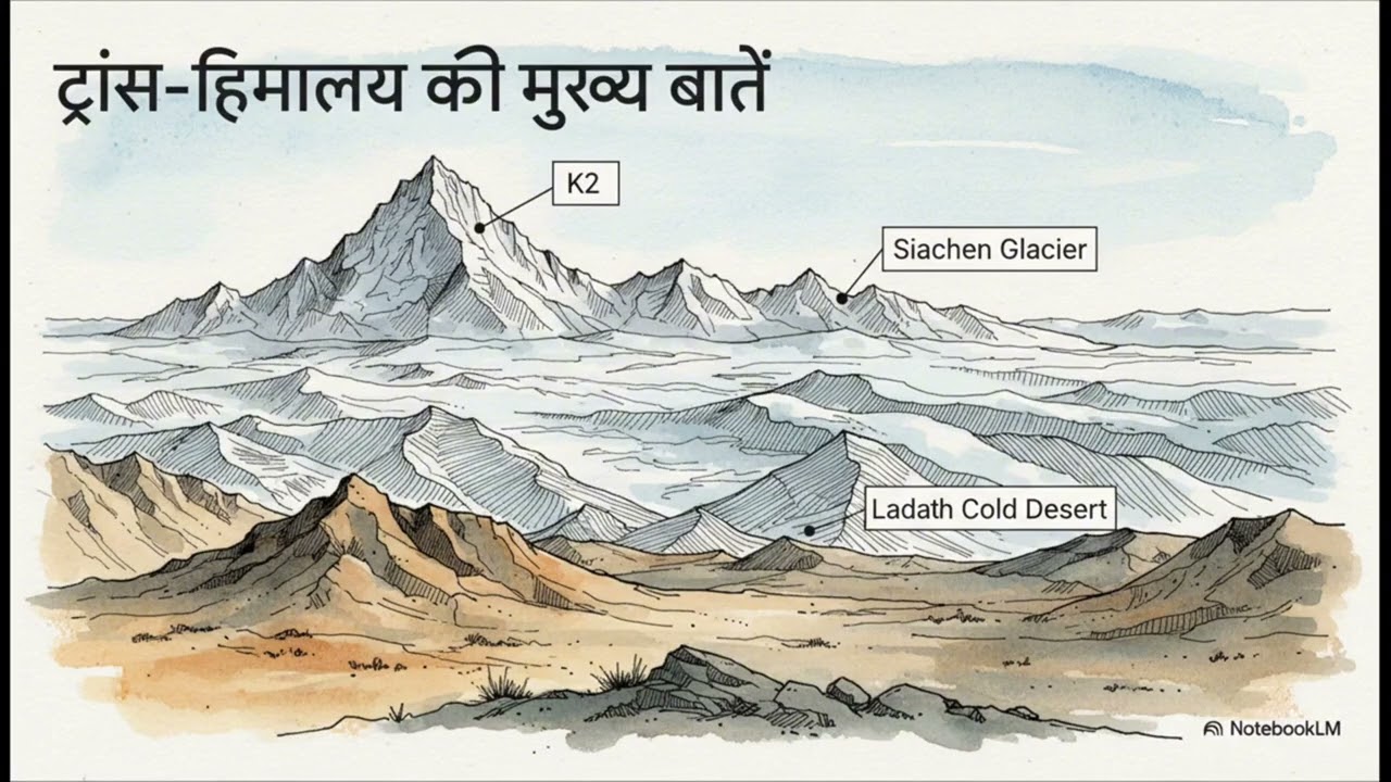 भारत के प्रमुख दर्रे | GK Tricks & Map | SSC/UPSC 2026