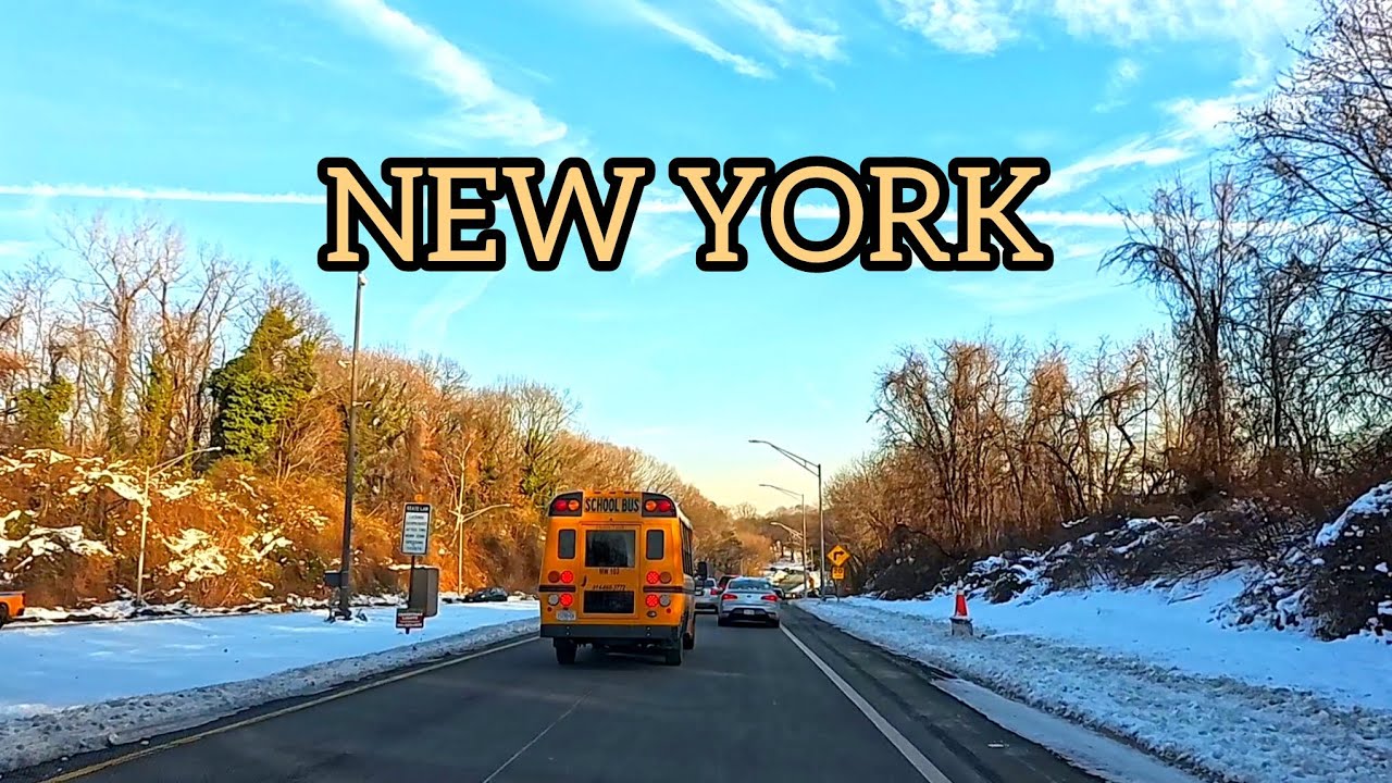 NYC DRIVING FROM YONKERS NY / CO - OP CITY  & PELHAM PKWY BRONX NY JAN 2026