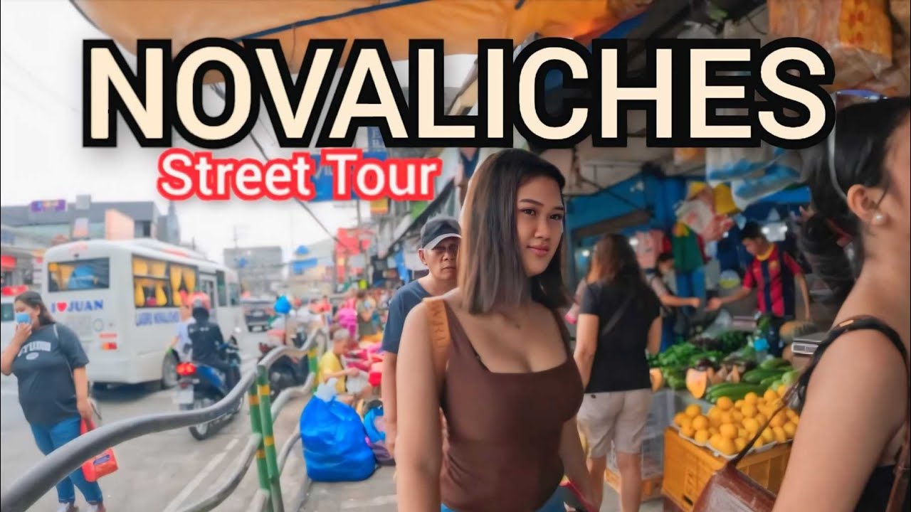 Lively Walk at Novaliches Bayan - Philippine Street Tour