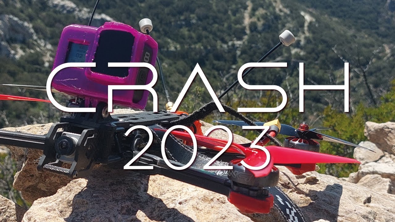 FPV Drone Crash compilation 2023 | 2nd Year of learning how to fly FPV