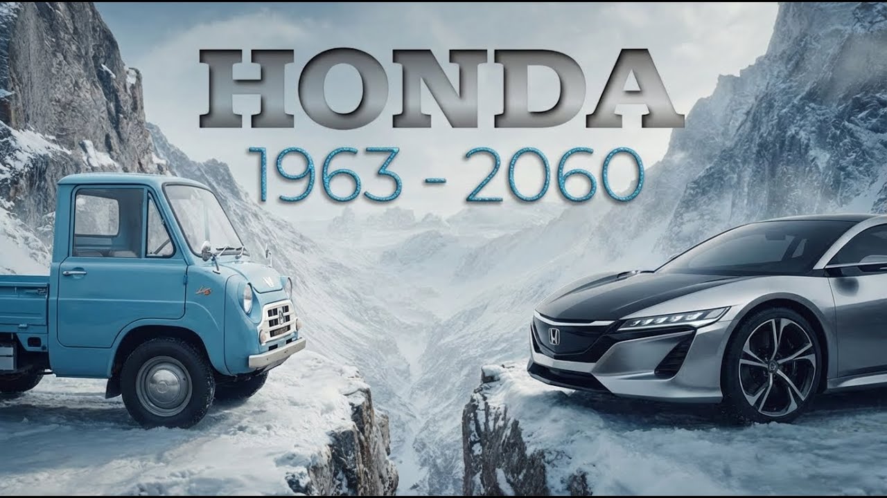 Honda Car Transformation 1963 - 2060 | Evolution in 5 Minutes