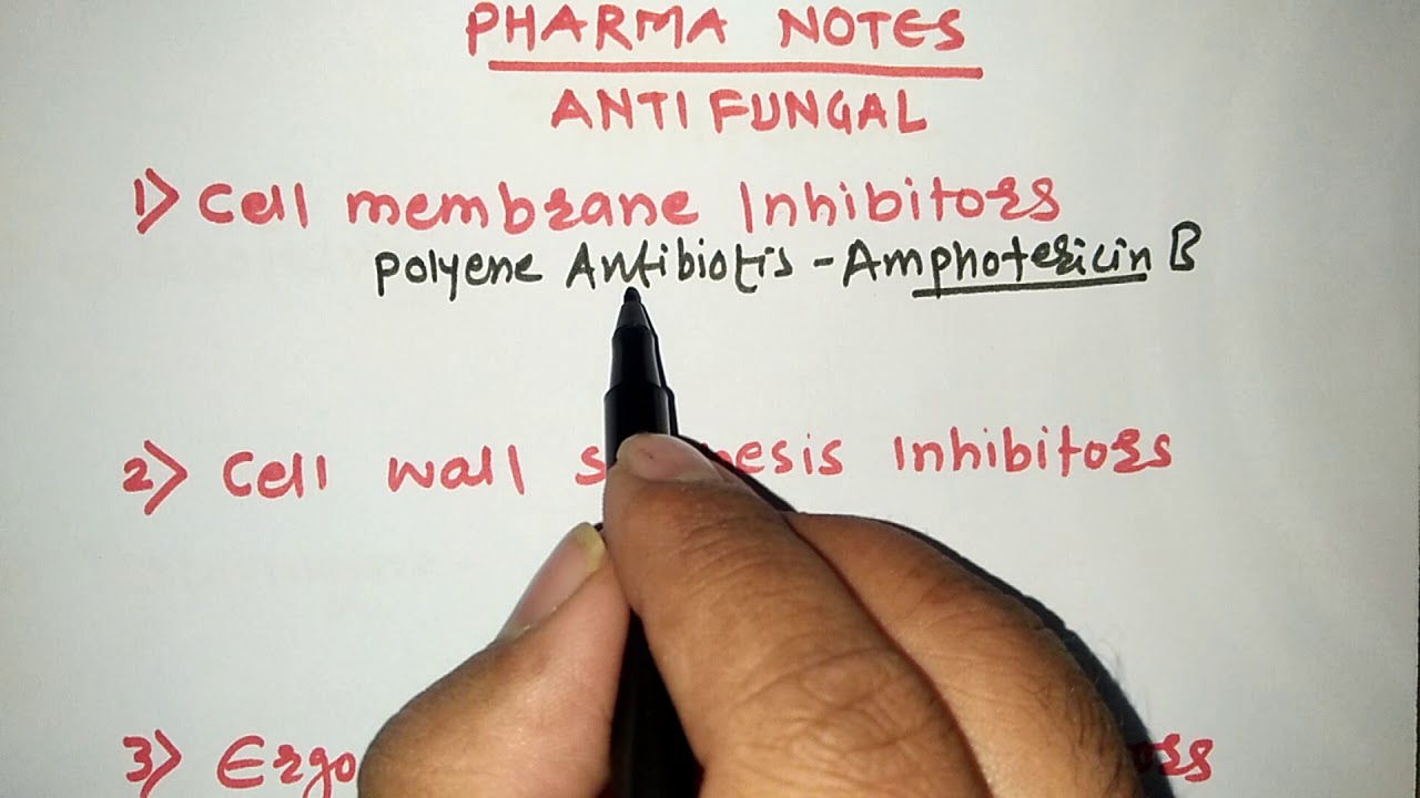 ANTIFUNGAL DRUGS | DRUG OF CHOICE | RRB PHARMACIST EXAM | GPAT | ESIC | PART-12