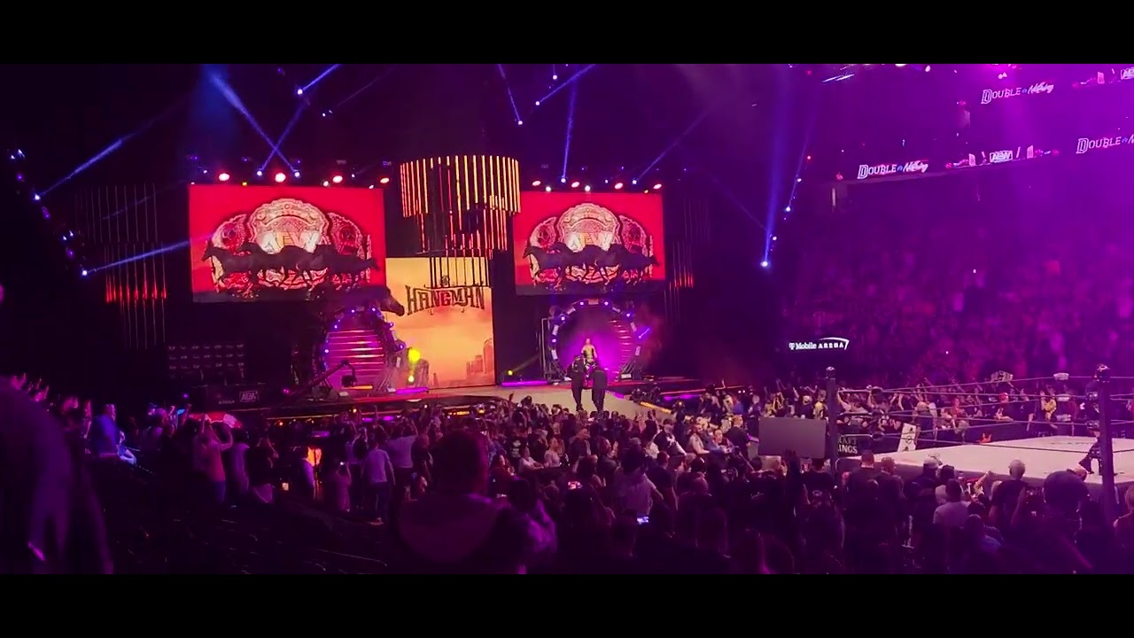 Cm Punk & Hangman Double or Nothing Entrance 5/29/22