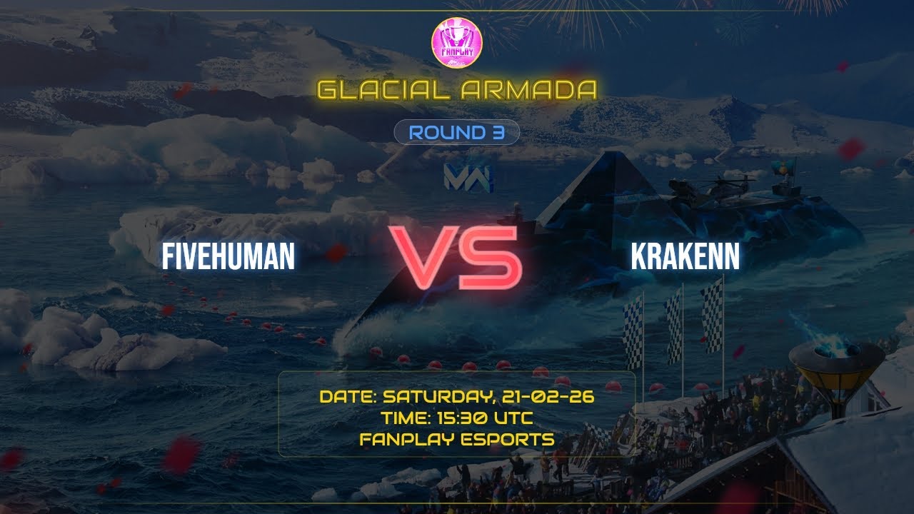 FIVEHUMAN vs  KRAKENN | GA | R3 | FNPE | Match 2