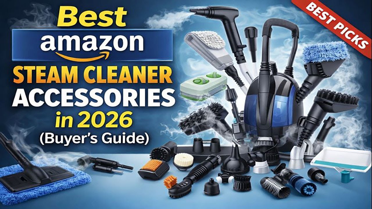 Best Amazon Steam Cleaner Accessories in 2026 (Buyer’s Guide)
