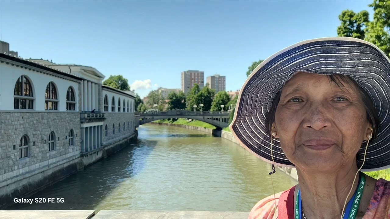 Ljubljana the capital city of Slovenia.  Summer of 2024.