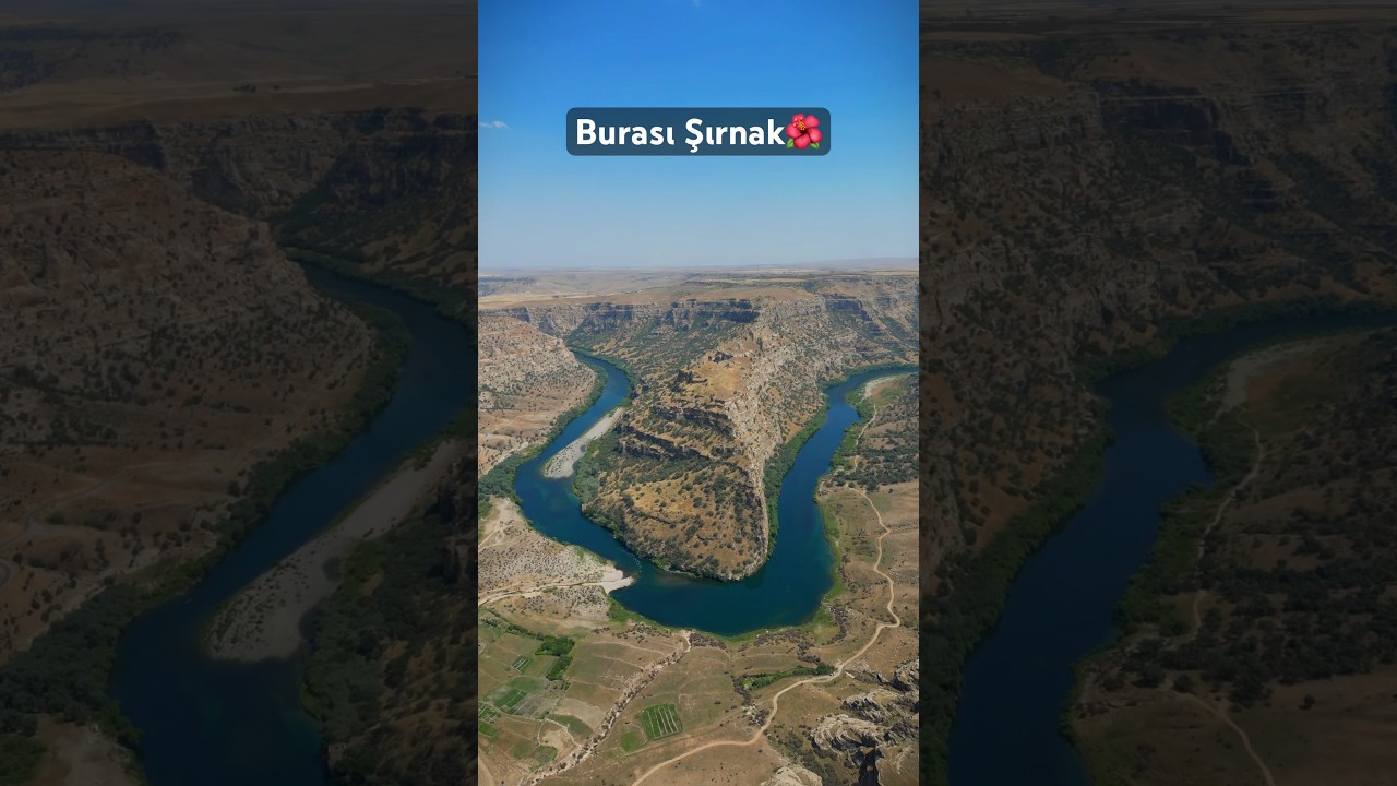 Dicle Nehri; T&uuml;rkiye&rsquo;nin Suriye sınırına en yakın olduğu nokta😳 #keşfet #reels #travel #shorts