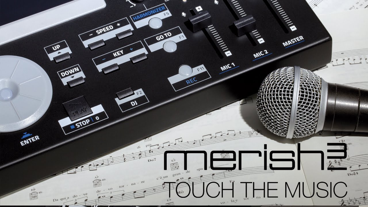 Registrare con Merish 3