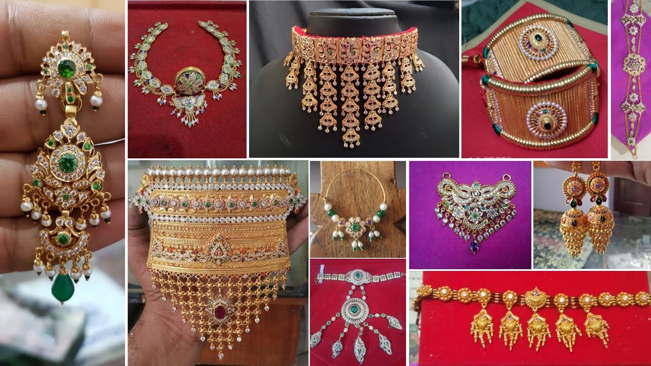 Mix #03 - न्यू राजस्थानी ज्वेलरी सेट  | Traditional Jewellery Set | Bajuband | Aad | Hathful