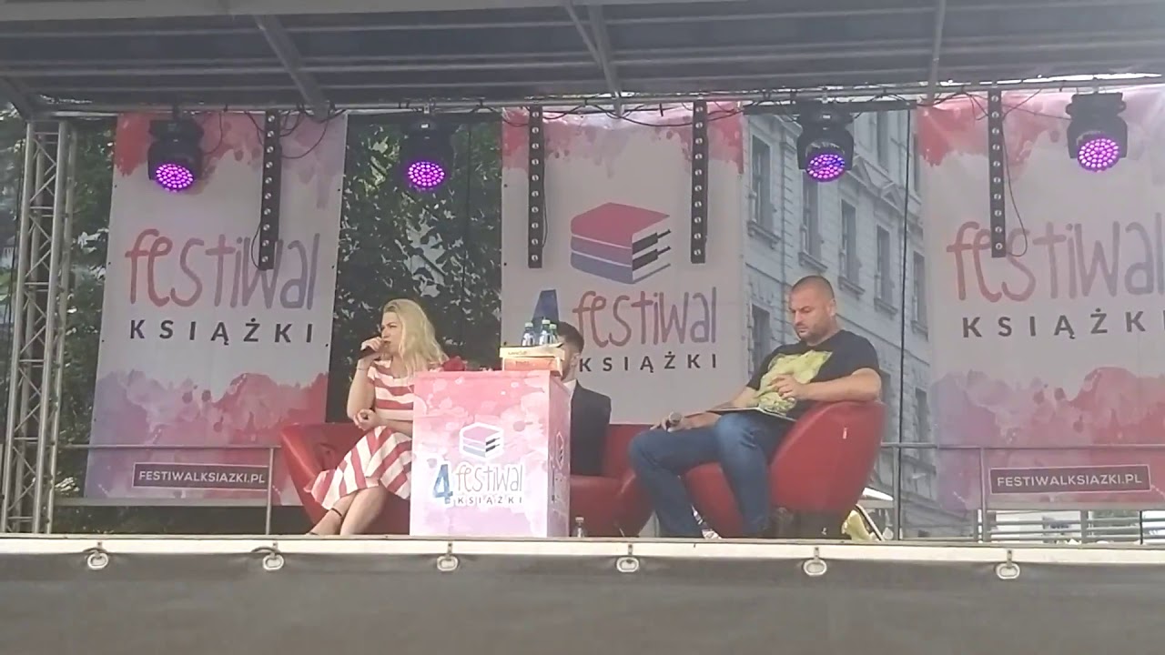 Katarzyna Bonda i Remigiusz Mróz. Festiwal Książki w Opolu 2019 cz.1