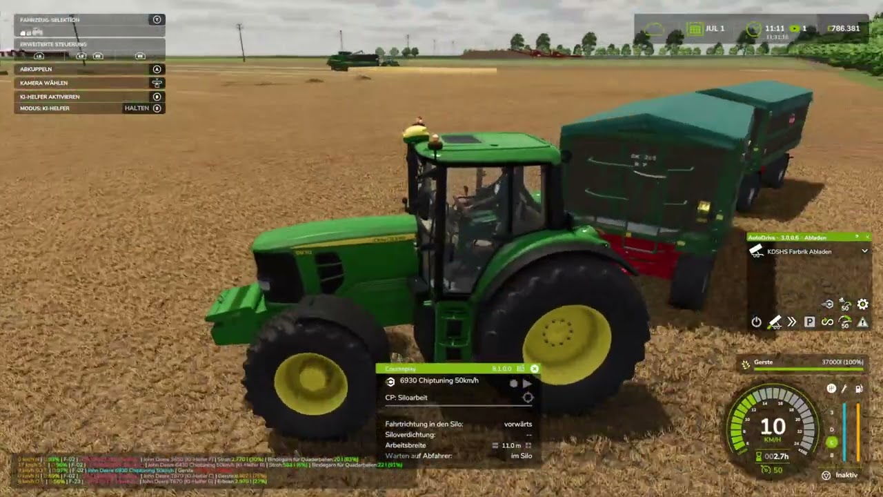 FarmingSimulator2025 XXL Farm 20 Erbsen kommen runter
