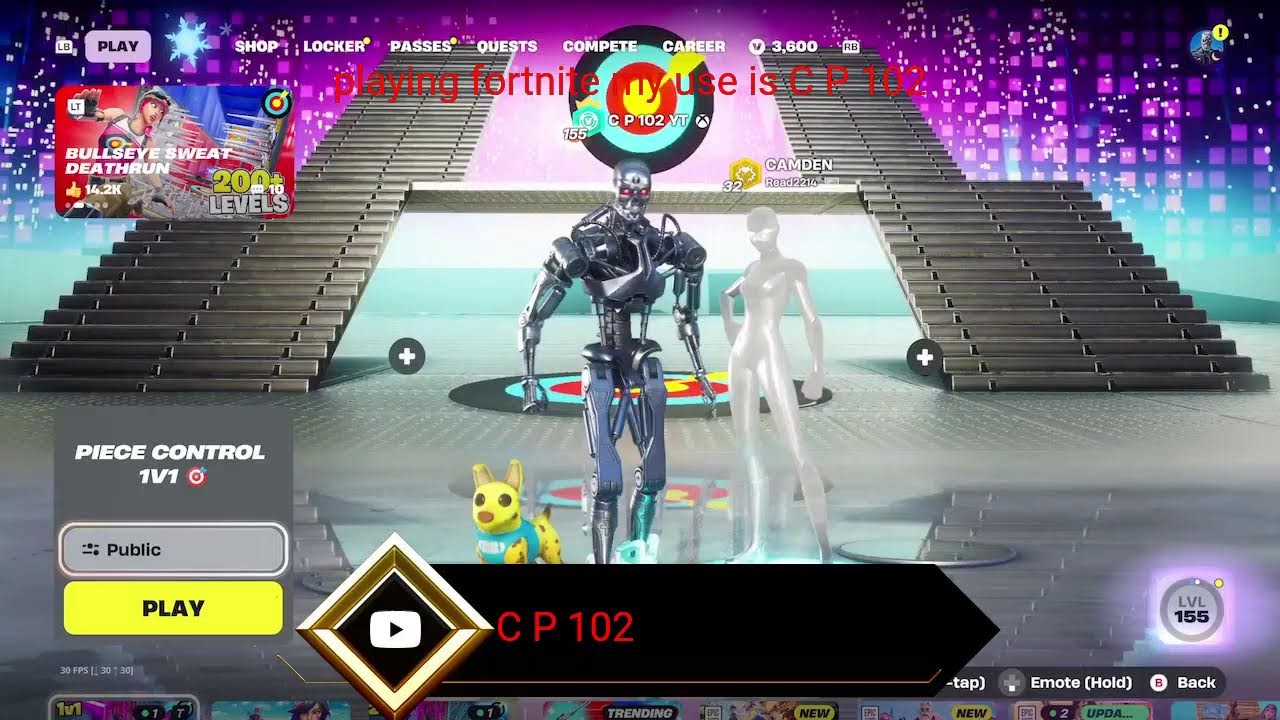 C P 102 Live Stream