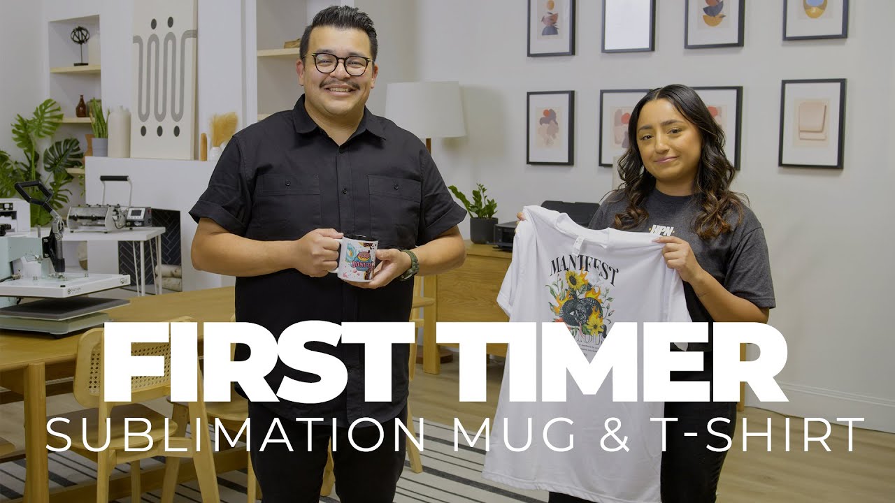 How To Sublimate A T-Shirt and Sublimation Mug