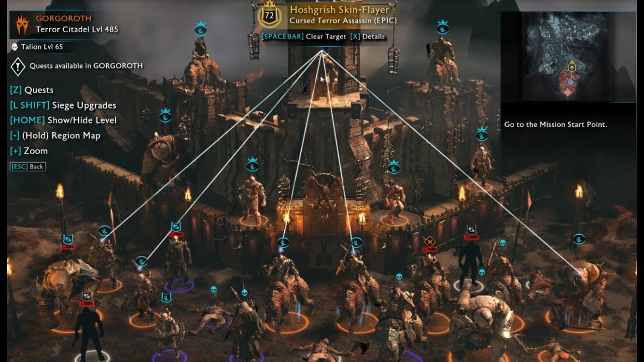 Middle Earth-Shadow of War: Full City of Infiltrate Spies + Talion Becomes Nazgûl