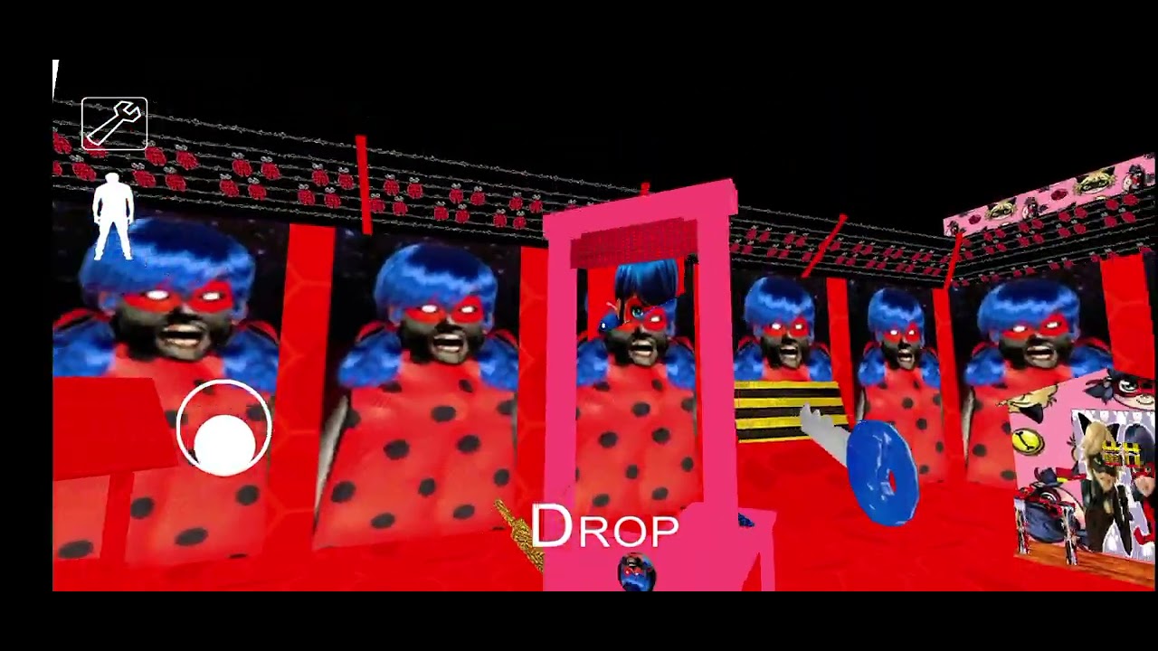 Scary granny Ladybug full gameplay 