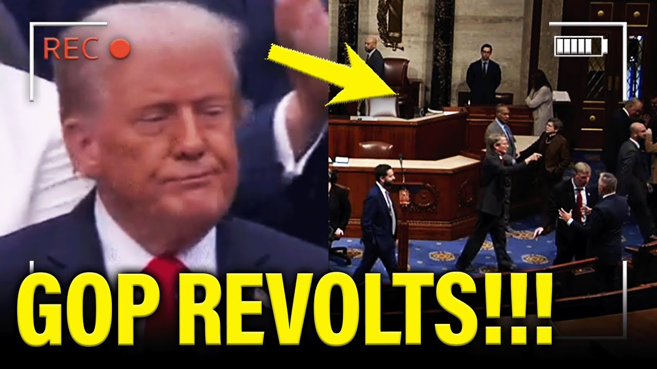 GOP Members REVOLT AGAINST Trump on HOUSE FLOOR