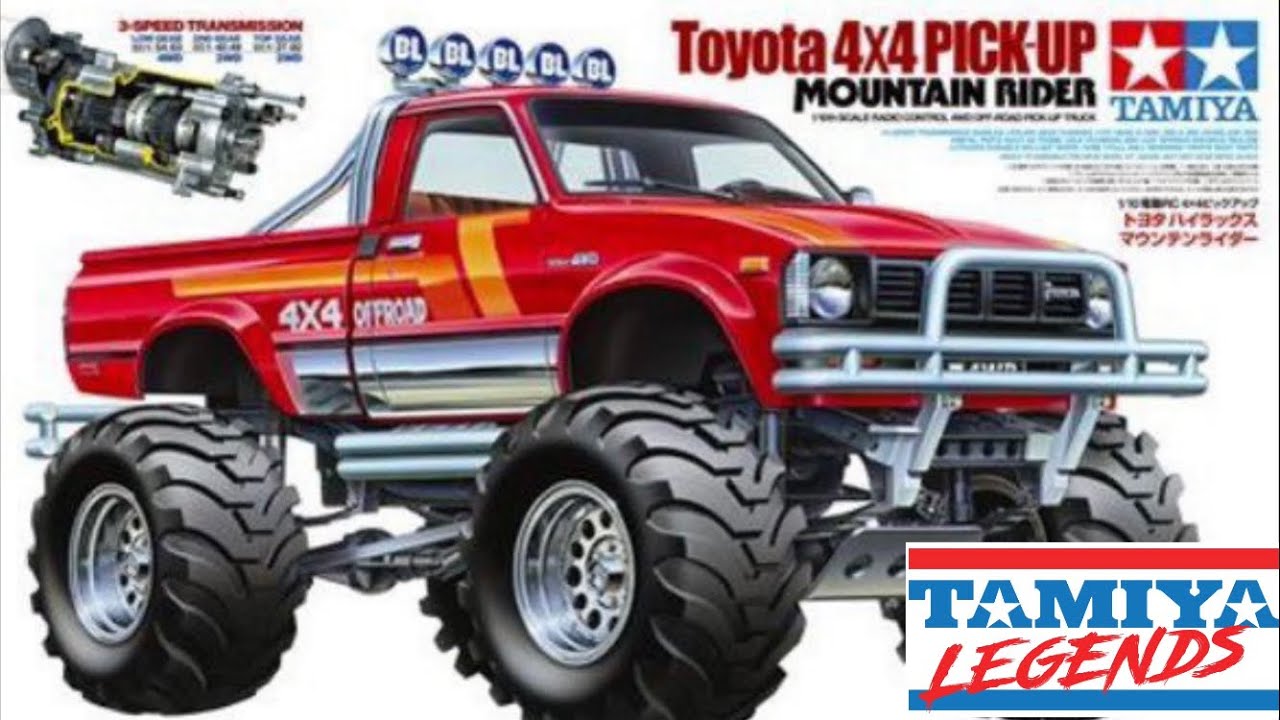 Tamiya Mountain Rider (Mountaineer) — моя любимая радиоуправляемая модель…