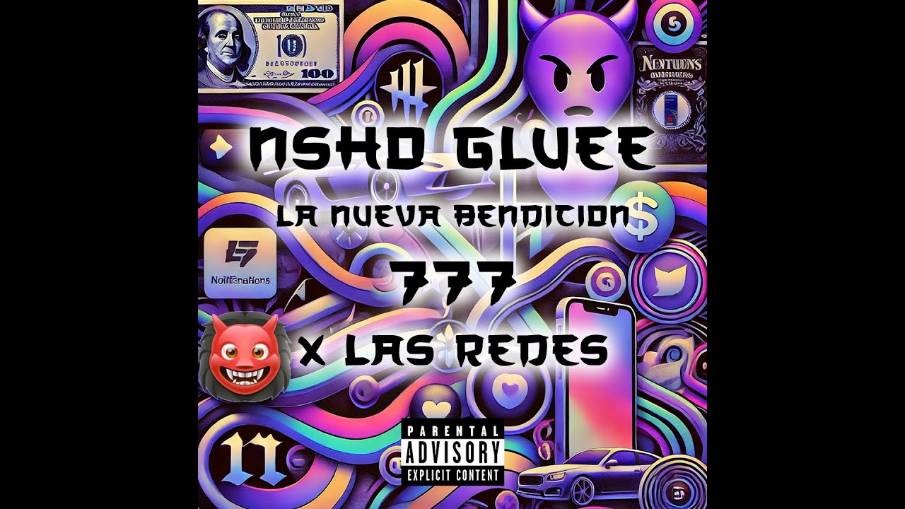 X LAS REDES - NSHO GLUEE ℗ PURPLE KING SOUL (VISUALIZER)