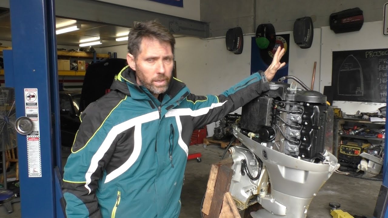 Saving a sunk Honda BF40 outboard motor
