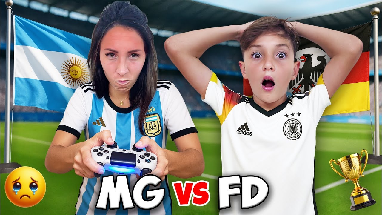 PARTITA 13: MAMMAGIULIA GIOCA ALLA PLAY  PER LA PRIMA VOLTA… Argentina 🇦🇷 vs Germania 🇩🇪