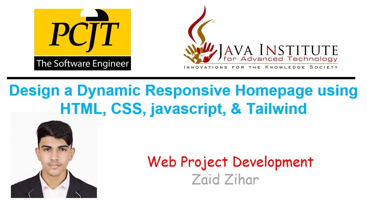 Task 6: Design a Dynamic Responsive Homepage usingHTML, CSS, javascript, & Tailwind​