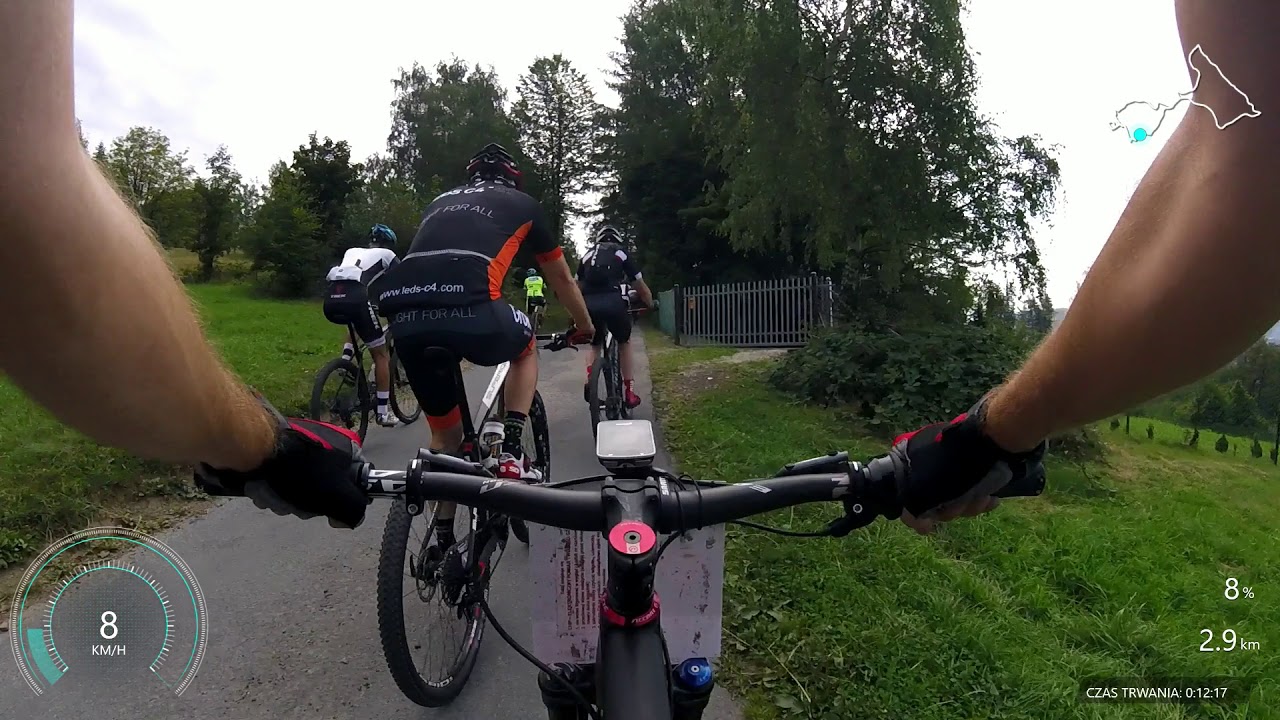 Bike Maraton Wisła 2018 MINI (cały dystans, gimbal)