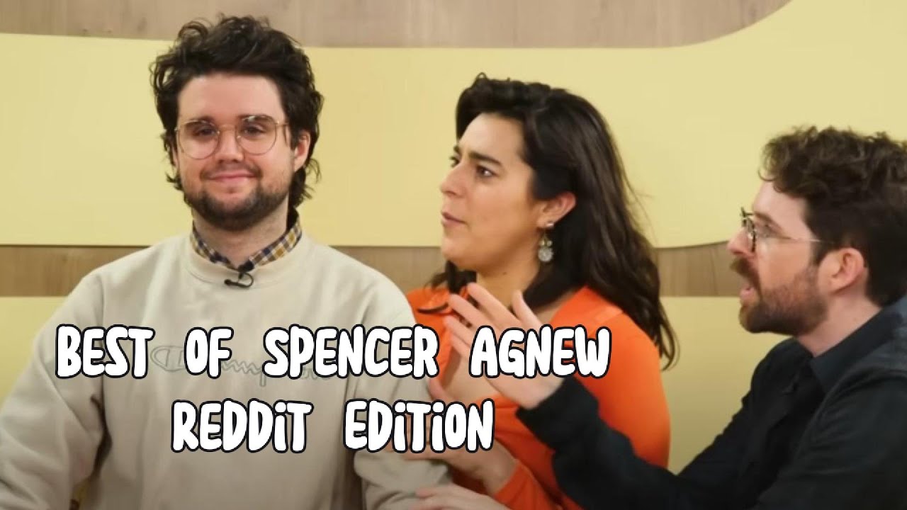 spencer being a silly guy while reading reddit stories