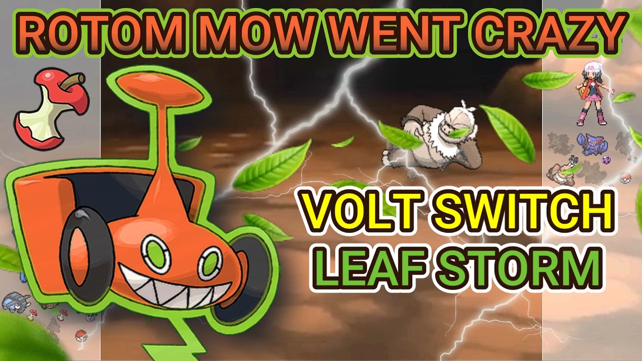 Rotom Mow Went Crazy! (Pokemon Showdown Random Battles) (High Ladder)