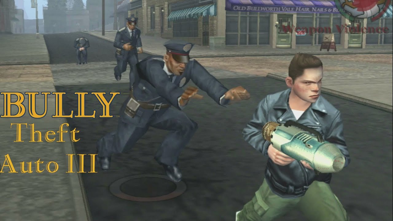 Bully [PS4] Свободный игровой процесс №1
