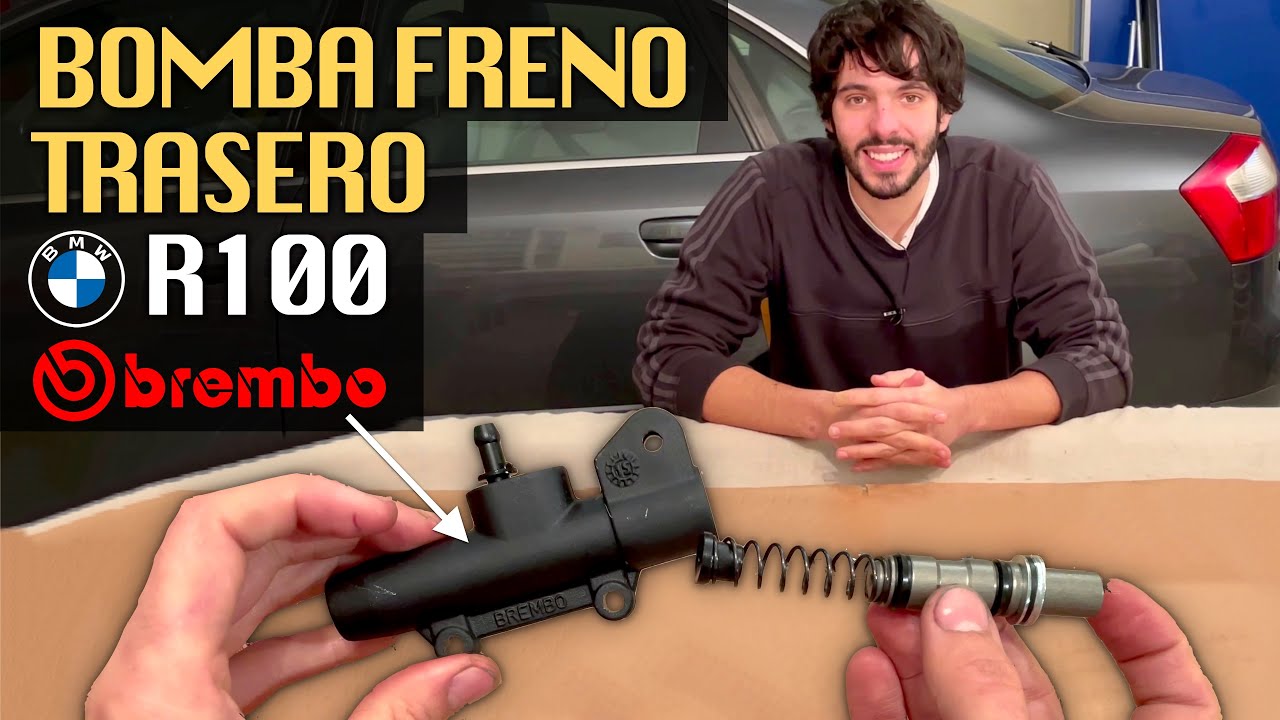 R100 #29 🔍💩 Revisamos BOMBA de FRENO TRASERA 💣 ¿Estará BIEN? 👍