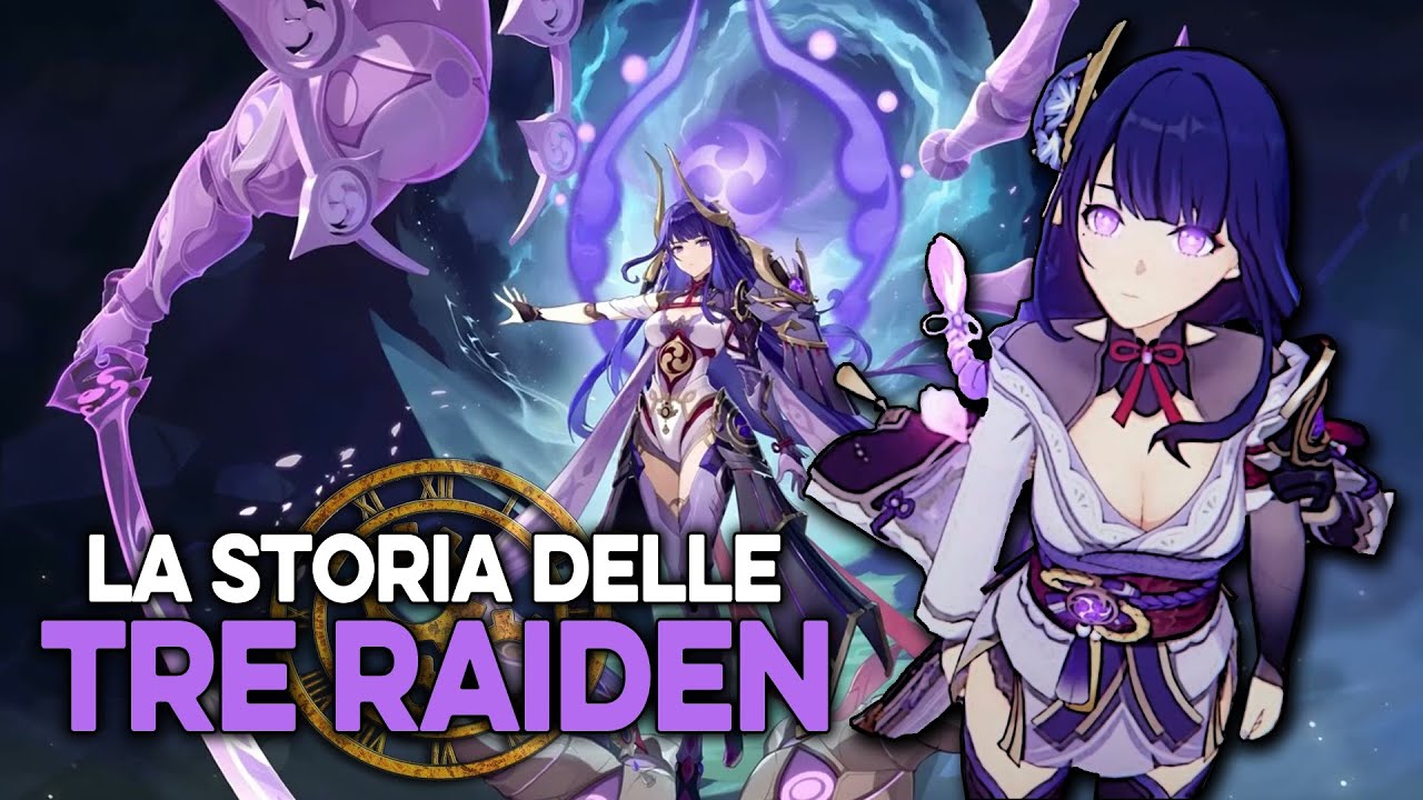 LA STORIA DI RAIDEN EI, MAKOTO E LA SHOGUN DI INAZUMA ► Genshin Impact Lore ( ITA SUB-ITA )