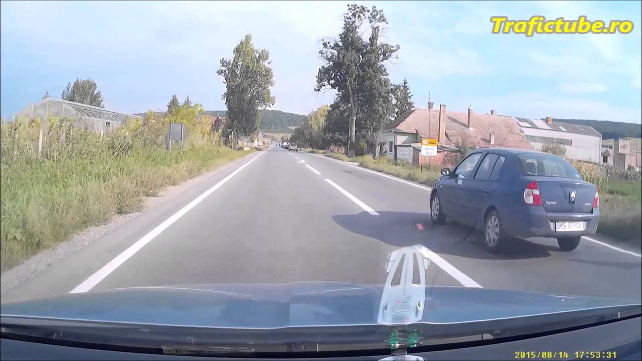 Aproape accident x4 (4 criminali in depasiri criminale)! + cativa idioti care traiesc in lumea lor
