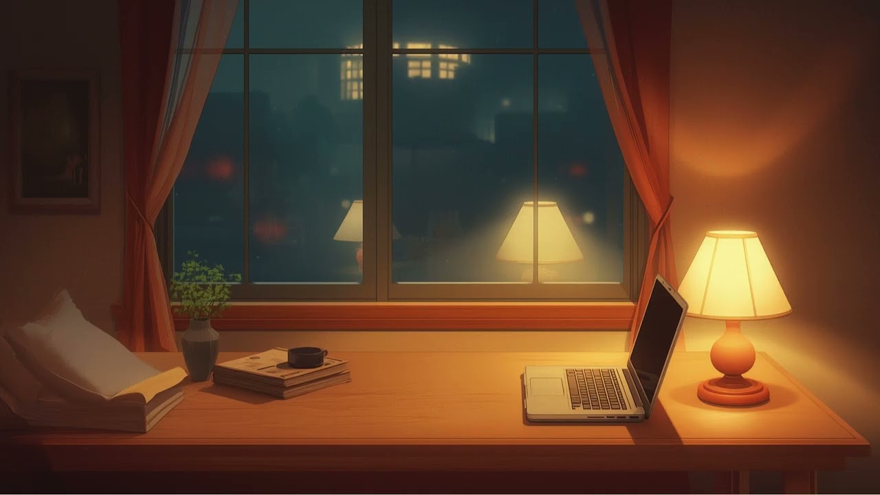 Midnight Glow 🌙 Lofi Hip Hop Beats to Study, Relax & Sleep