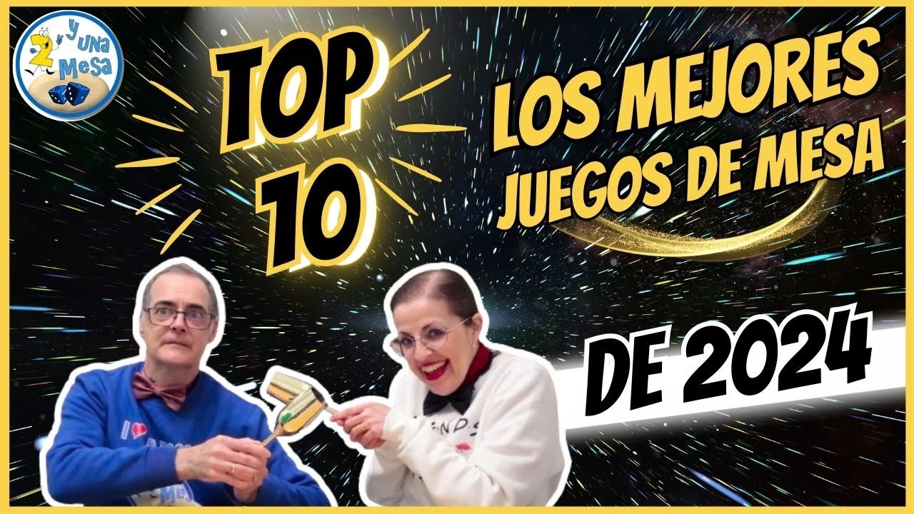 🔝TOP 10 MEJORES 🎲JUEGOS de MESA🎲 de 2024