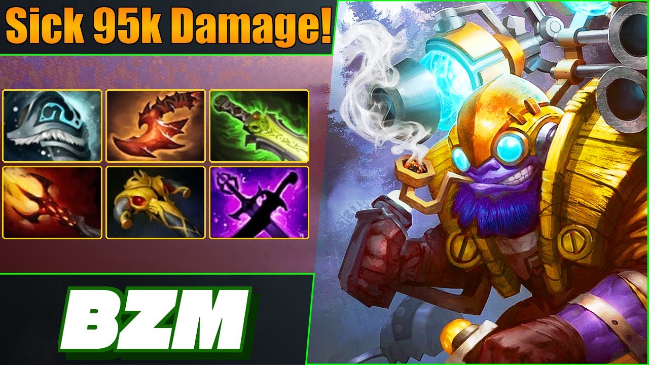 BZM Tinker Mid ⚡ Ridiculous 95k Damage! Dota 2 DotaPulse Highlight Gameplay