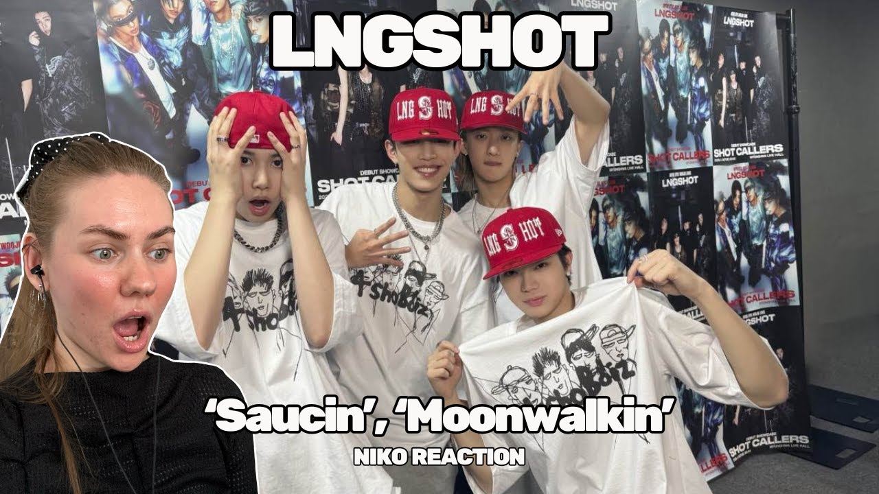 Реакция на LNGSHOT — ‘Saucon’, ‘Moonwalkin’ | First Time Reaction to LNGSHOT