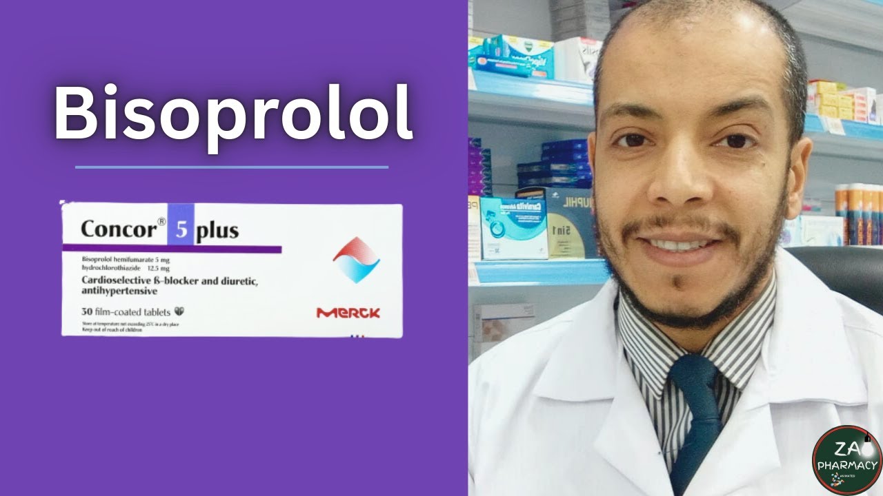 Bisoprolol (Concor) Explained by a Certified Clinical Pharmacist | Hypertension & Arrhythmia