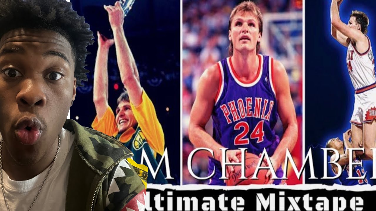 CRAZY BOUNCE!! FIRST TIME REACTING TO Tom Chambers Ultimate NBA Mixtape