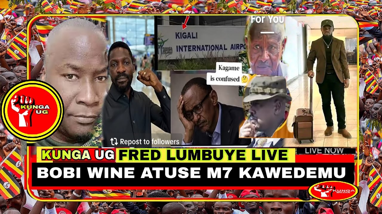 FRED LUMBUYE LIVE: BOBI WINE ATUSE KUBUWANGUZI EBYA MUSEVEN BIBI WETWOGERELA 