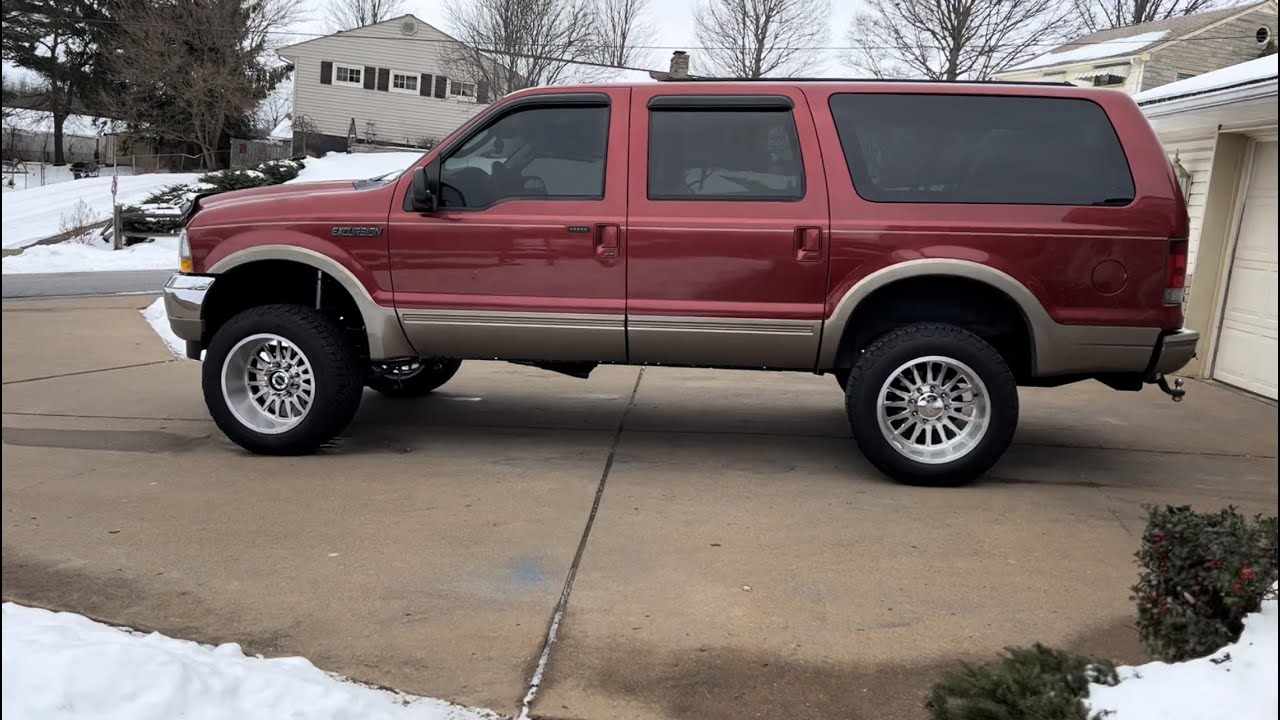 Ford 6.0 powerstroke Cold Start Excursion