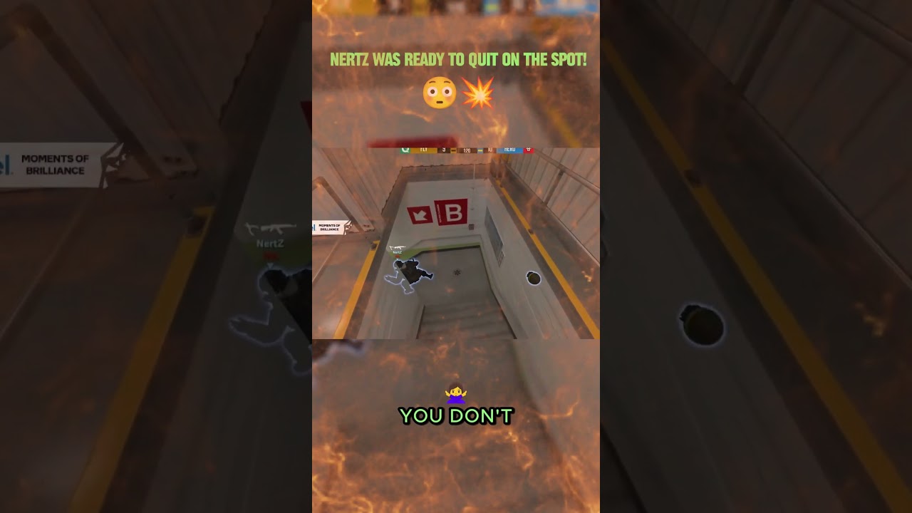 NertZ was ready to RETIRE after this 🧨💥😂😂😂 #cs2 #cs2fails #cs2meme #cs2funny