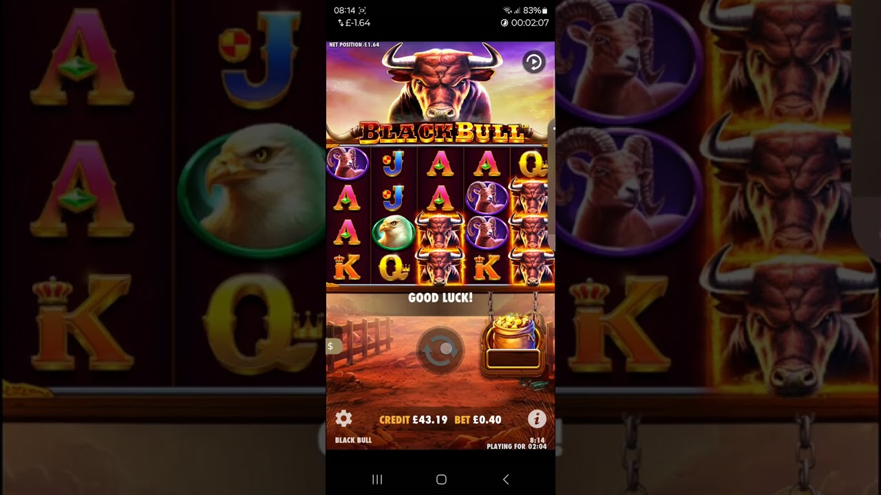 UK slots "Black Bull" absolutely terrible slot to play.