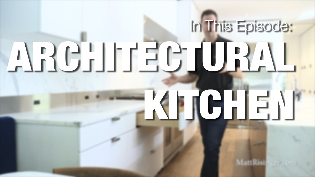 Modern Kitchen - Wood-Mode Cabinets & Sub-Zero Wolf Appliances Review