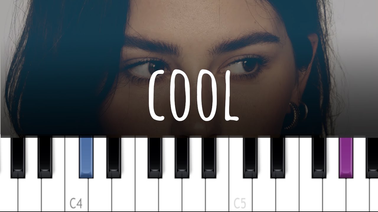 Gracie Abrams - Cool (piano tutorial)